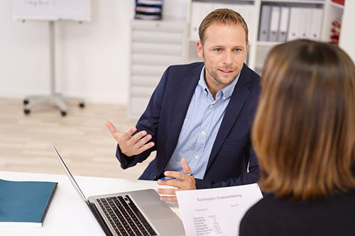 My Jopportunity - Bewerber im Fachgespräch